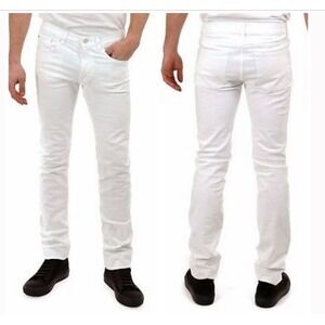 Acne Studios White Jeans
